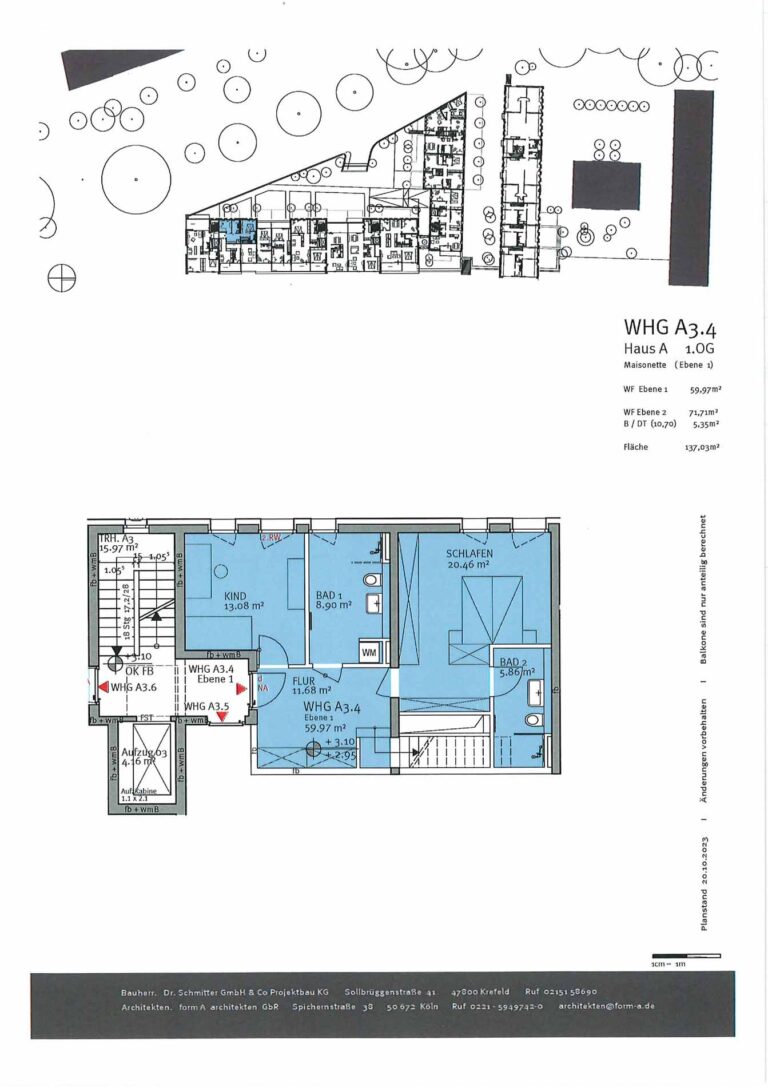 Einheit Wohnung A3.4 01